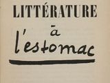 the cover of a book with a handwritten title on it
