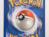 a picture of a pokemon card hanging on a wall