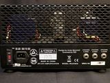 a close up of the back of a power supply unit