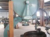 a machine that is sitting inside of a building
