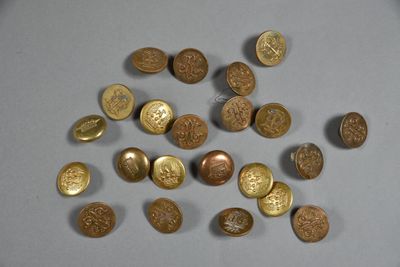 a lot of coins that are on a table
