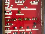 a picture of a display case with a lot of small objects