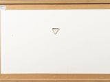an image of a painting of a triangle on a white background