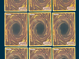 six square coasters with a picture of a black hole in the middle