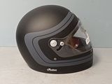 a helmet that is sitting on a table