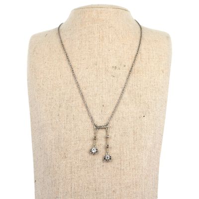 Travail français du début du XXe siècle Collier "Négligé" en…