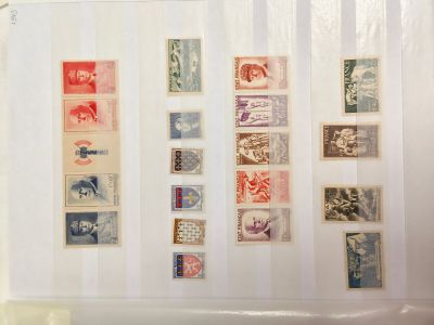 1 Album de 1940 à 1955** avec carnet CR 1955** classées par …