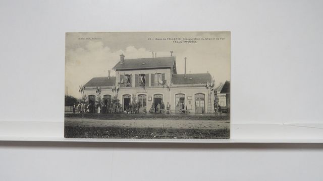 Felletin : Gare. Inauguration du Chemin de Fer Felletin-Ussel (Mo...