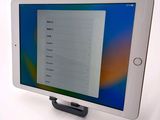 a tablet that is sitting on top of a table