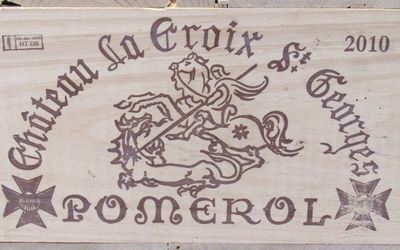 12 Blles CH. LA CROIX St GEORGES Pomerol 2010 - Photo 1