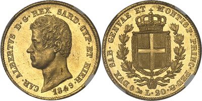 a gold sovereign coin with a crown on top of it