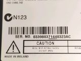 an image of a close up of a label on a cell phone