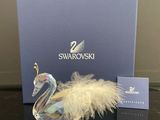 Figurine de cygne en cristal Swarovski avec son coffret