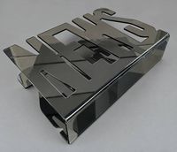 Porte-revue en plexiglas tabac (photo 2)