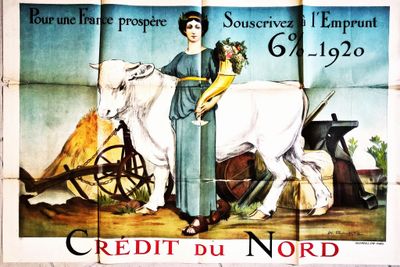 Auguste ROUBILLE (illustrateur) / Affiche « Pour une France …