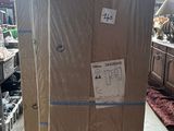 a stack of boxes sitting on a pallet in a warehouse