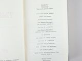 a book open to a page with a list of things on it