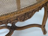 an image of a wooden table with a metal mesh top