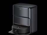 un gros plan d'une cafetière sur fond noir