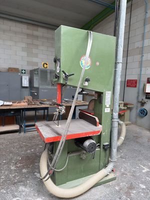 a machine that is sitting inside of a building