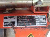 a sign on the side of a machine that says mont - vit