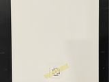 an image of a picture of a white square with a yellow rectangle on it