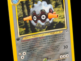 une carte Pokémon sur laquelle figure l'image d'une vache