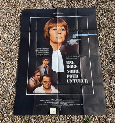 UNE ROBE NOIRE POUR UN TUEUR. Un film de José Giovanni,