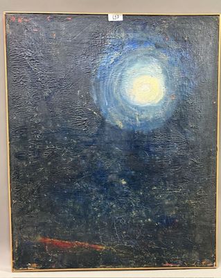 Nadia FONTENAILLE (1922-2009) - La lune