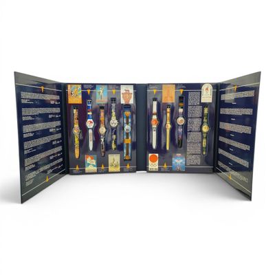 a picture of a display case with a variety of toothbrushes in it