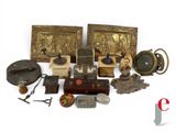 a lot of items that are sitting on a table
