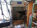 an image of a dirty room with a dirty oven