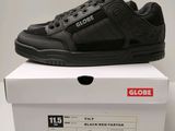 a close up of a pair of shoes on a box