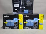 trois boîtes de Braun Braun Braun Braun Braun Braun Braun Braun Braun Braun Braun Braun Braun Braun Braun Braun Braun Braun Braun