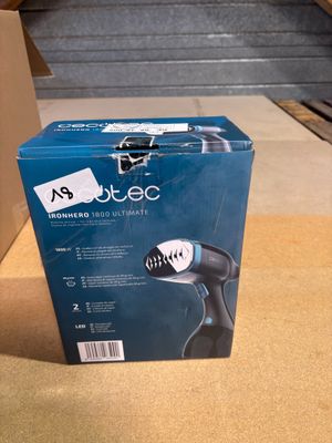 a box that has a hair dryer inside of it