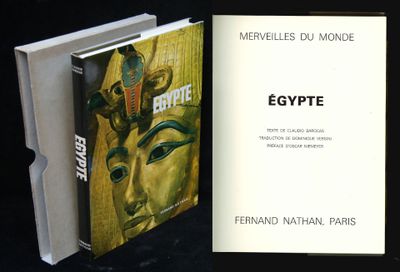 Egypte, Ed Fernand Nathan 1976, 1 vol in4 rel pl toile jaq e…