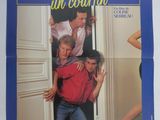 une affiche du film « 3 hommes et un coulit »
