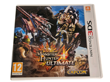 the nintendo wii game monster hunter ultimate is on a white surface