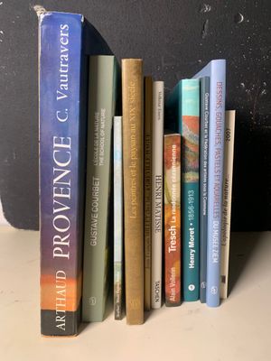beaucoup de livres qui traînent sur une étagère