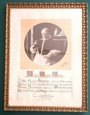 Pape PIE XI (Achille Ratti, 1857-1939, Pape de 1922 à 1857) …