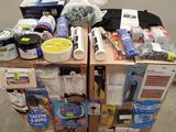many items that are sitting on top of a carton