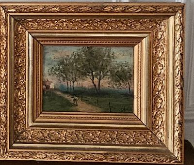 l'image d'une photo d'une photo d'un tableau posé sur une table