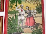 a picture of a picture of a man and a woman on the cover of a book