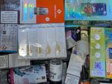 a lot of different items that are sitting on a table
