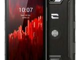 gros plan d'un téléphone portable sur fond blanc