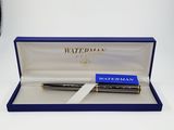 waterman fountain pen and rollerball pen in a blue gift box