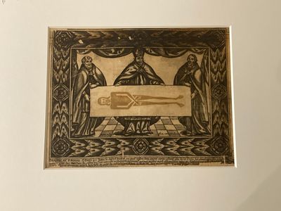 la photo d'une photo représentant un homme tenant un couteau