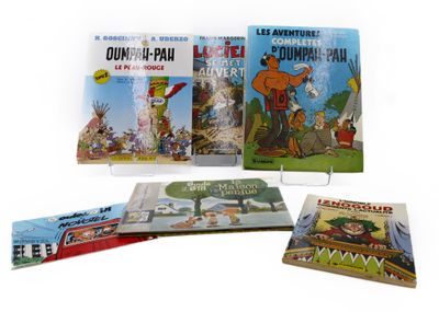 Lot BD Divers 6 vols. Les aventures complètes d’Oumpah-Pah 1…