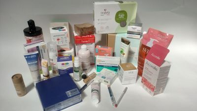 many different types of skin care products on the table