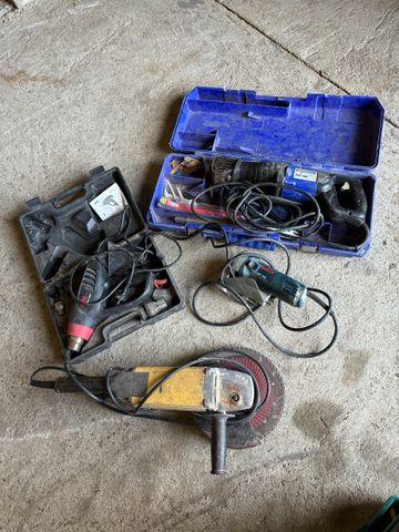 Ensemble de matériel électroportatif (réserve de fonctionnement) ...